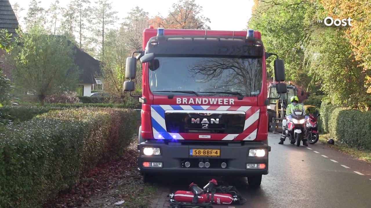 Brandweer rukt uit voor keukenbrandje in Giethoorn