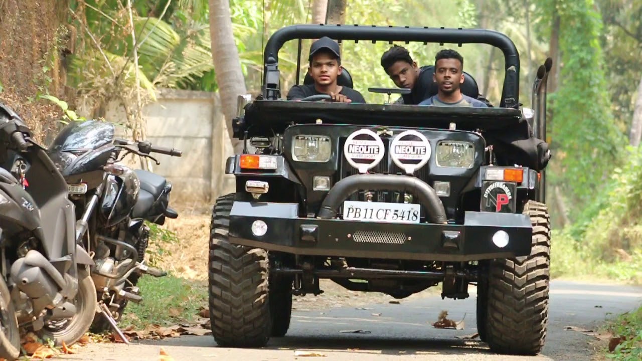 jeep modified from punjab in kerala