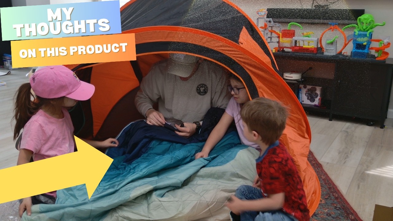 Cozy Travel Quilt Unboxed: GLORSIGN Puffy Camping Blanket (Green Mountain Print, Carry Bag Included)