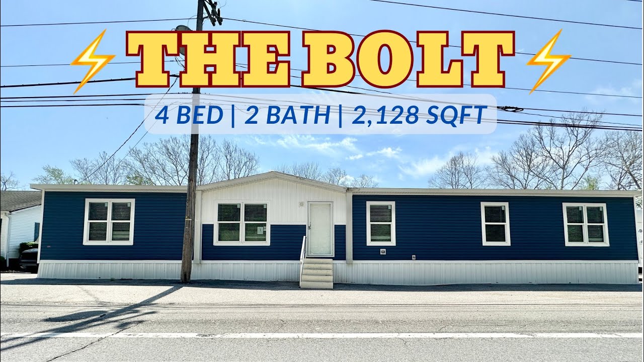 ⚡️THE BOLT⚡️ THIS DEN IS INSANE. SO SPACIOUS! New Mobile Home Tour!
