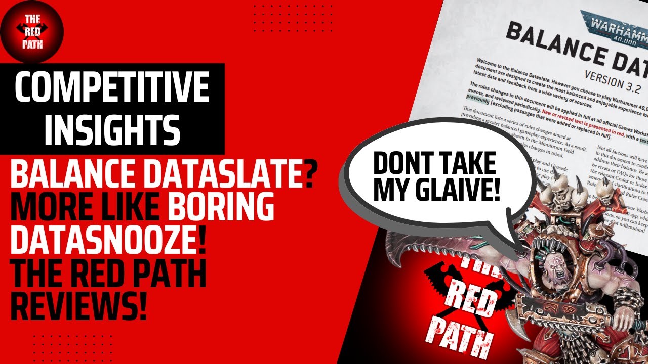 THE RED PATH REVIEWS THE BEST DATASLATE OF ALL TIME!!!