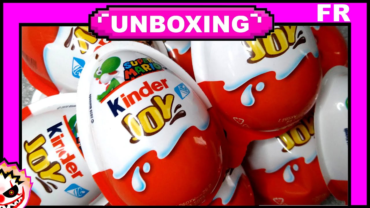 Kinder Joy Super Mario 2021 ?! Sans le chocolat !