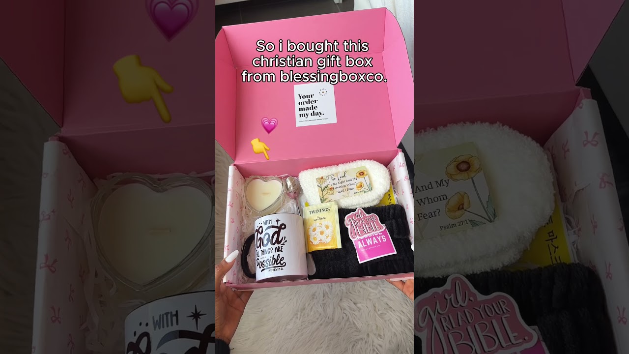 The best salvation gift you can ever give! 💗 A cute christian gift box 🎁  