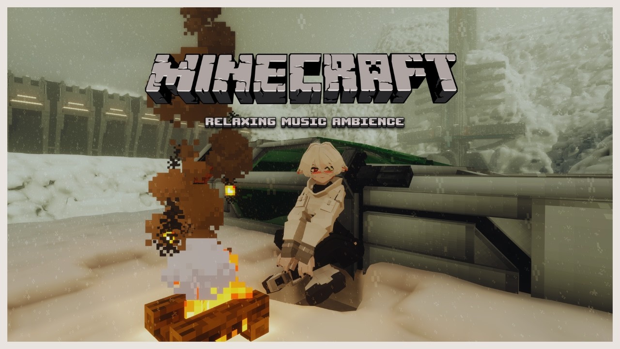 Minecraft music but you can't outrun your feelings