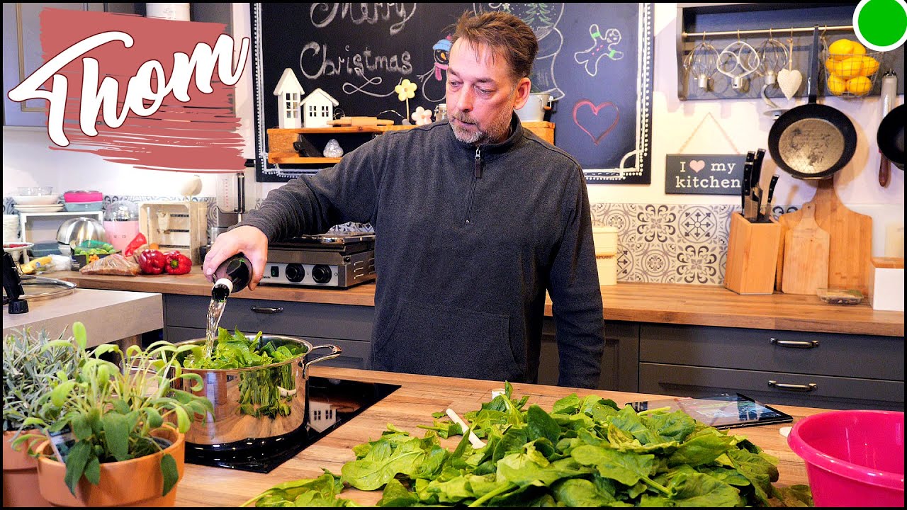 Frischen Spinat zubereiten | einfrieren | kochen | würzen - Rezept