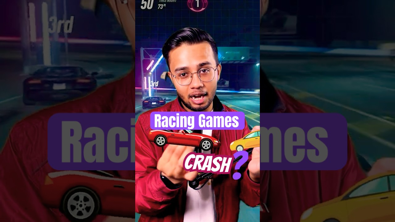 The Truth behind car crashes in racing games! #gaming #gamedev #gamedevelopmentjourney
