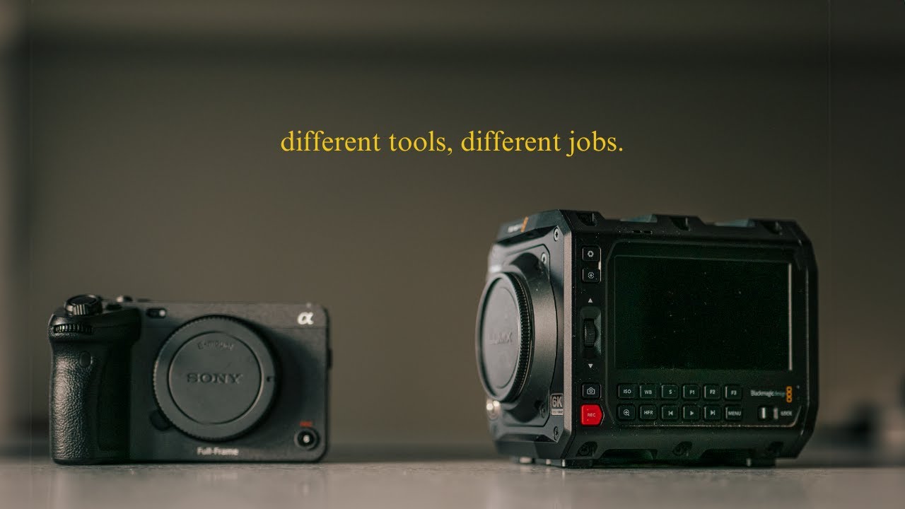 Blackmagic Pyxis vs Sony FX3 - Different Tools, Different Jobs