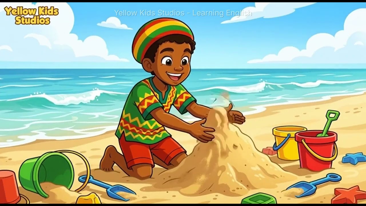 Learning to Work Together 🏖️ | Kids Story About Cooperation and Teamwork
