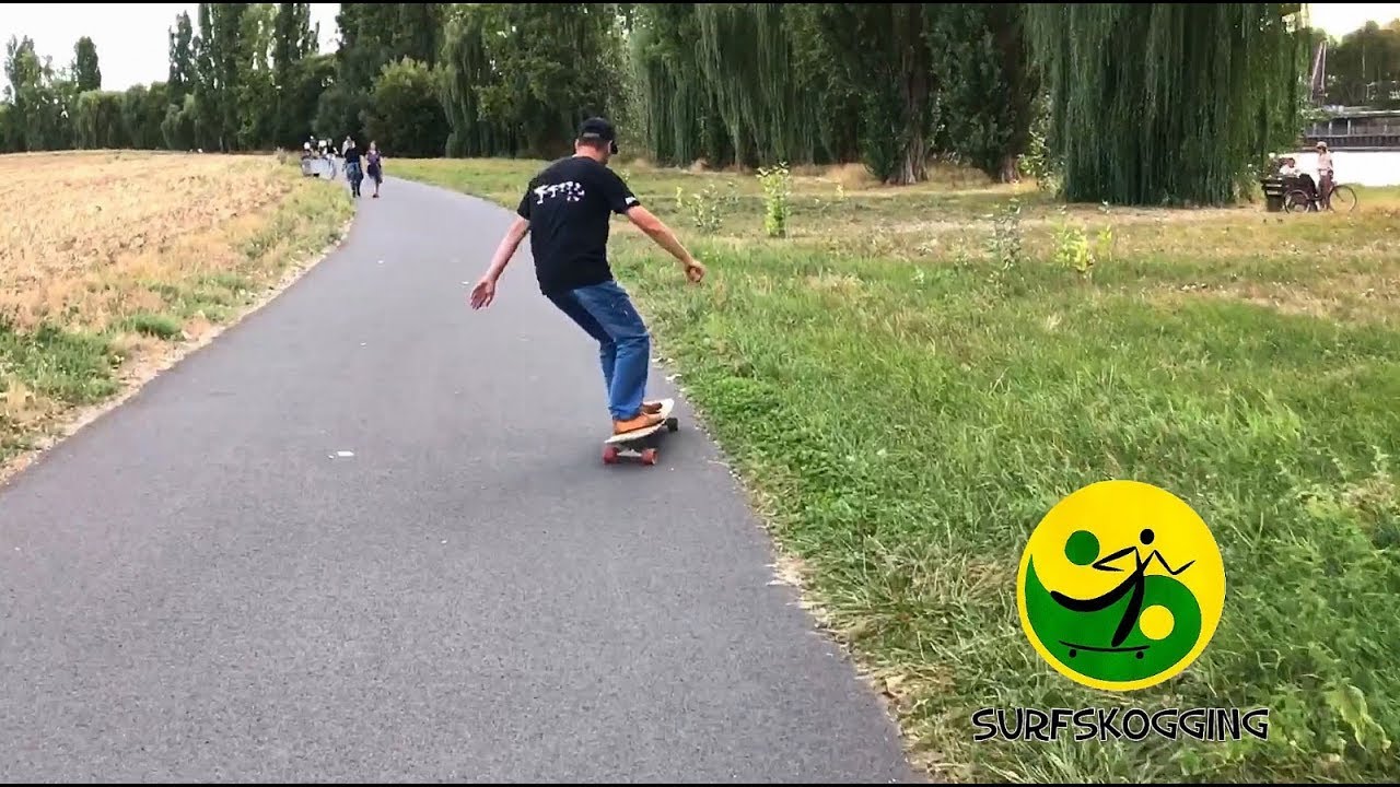 One-footed cruising and surfy skogging