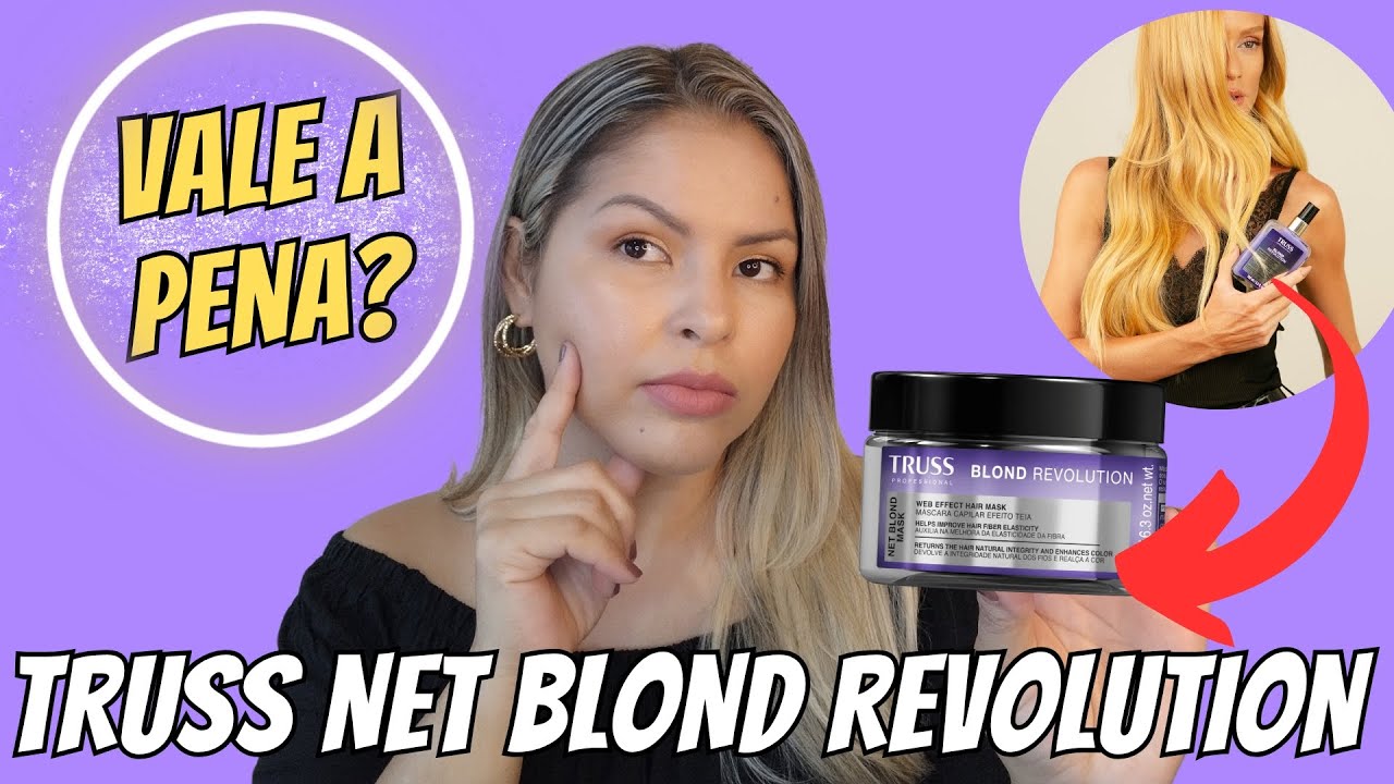 Máscara Truss Net Blond Revolution | Vale a pena?