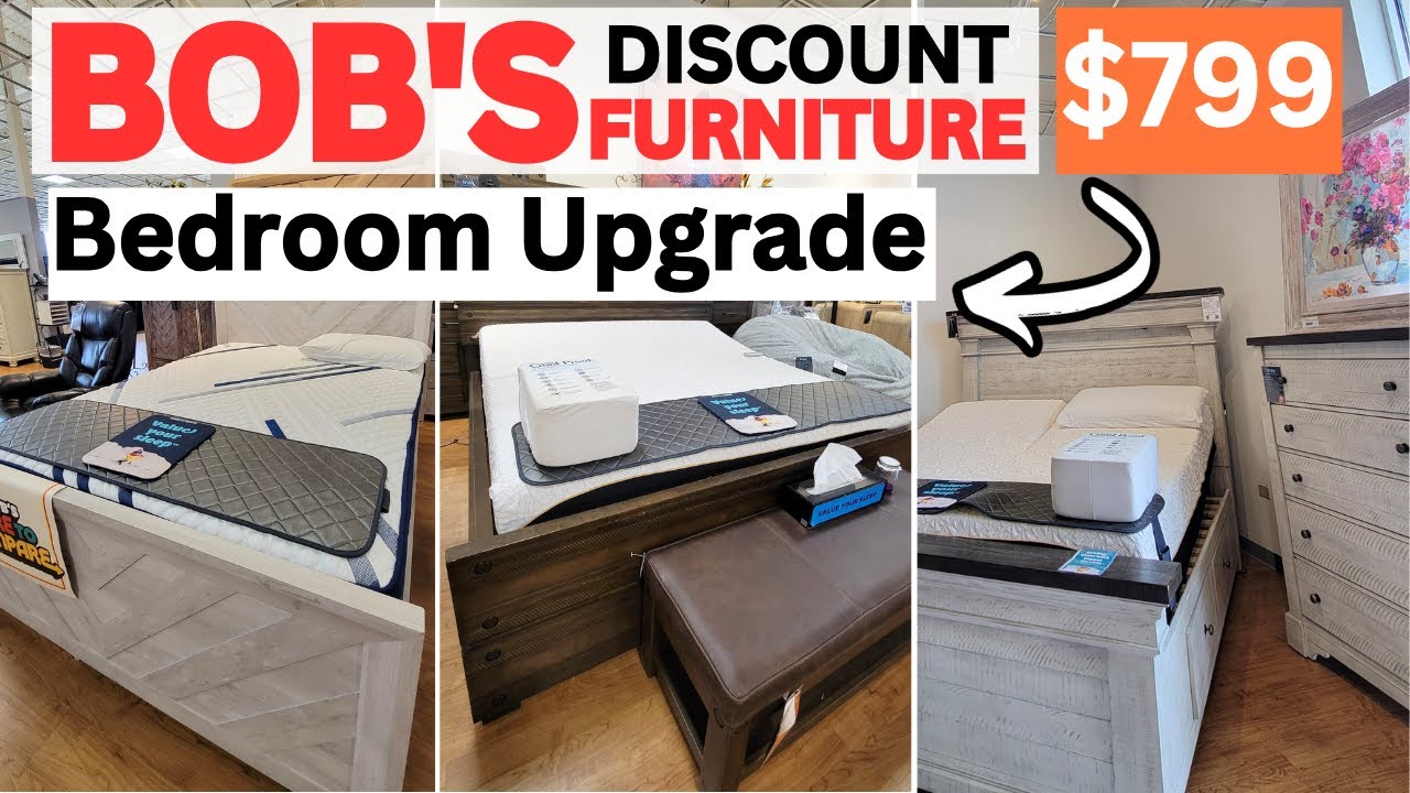 AMAZING BEDROOM FURNITURE SETS AT BOB'S DISCOUNT FURNITURE