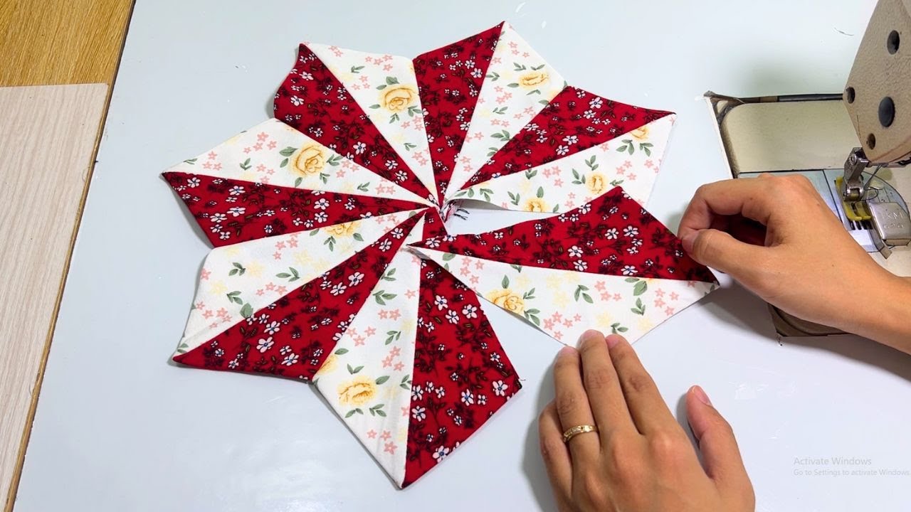 Easy Sewing Project for Beginner - Turn Scraps of Fabric Into Useful Items For The Kitchen
