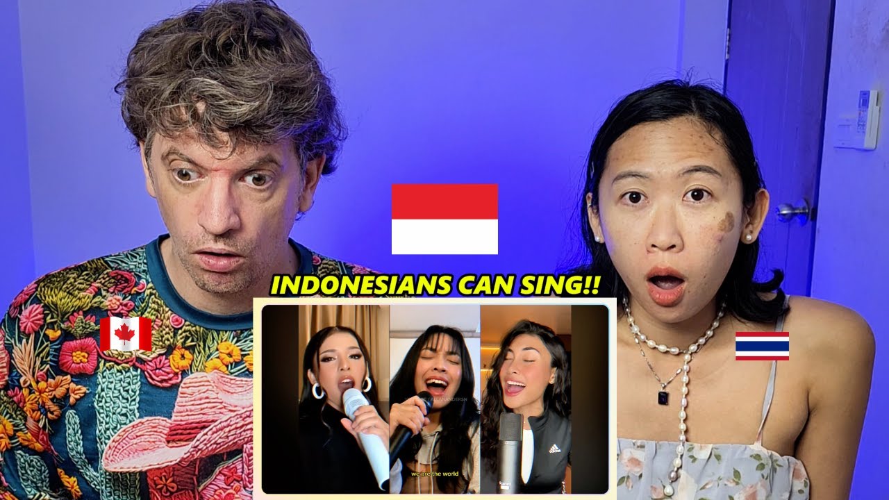 Indonesia's Various Artists - We Are The World (Cover) | Max & Sujy React