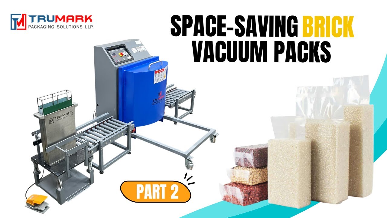 Bulk Size Vacuum Bag Packing Machine | Perfect Brick Packs | Part 2