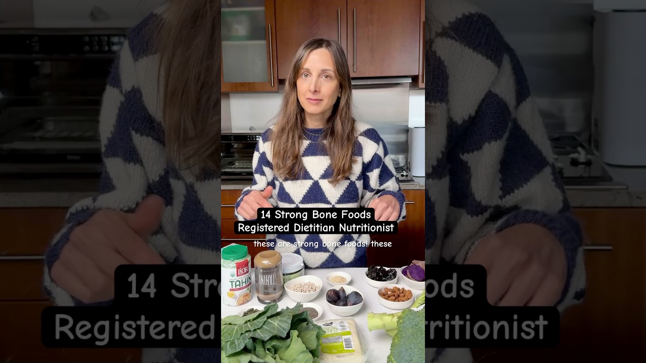 14 STRONG BONE FOODS @cookingforpeanuts help fight osteoporosis with these plant-based foods