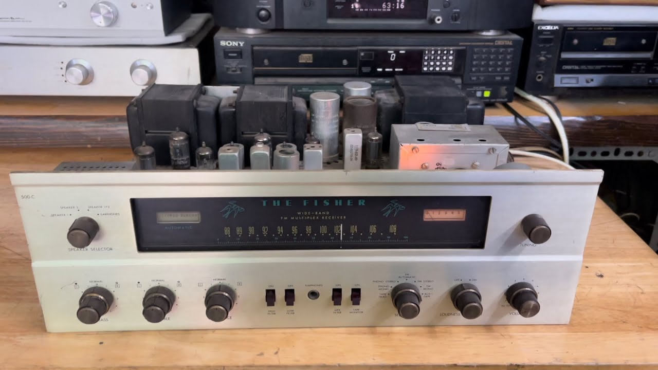 THE FISHER 500 C ( test Bolero)