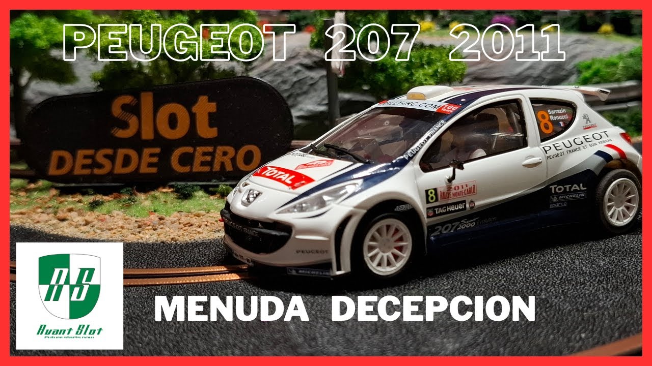 peugeot 207 de AVANT SLOT