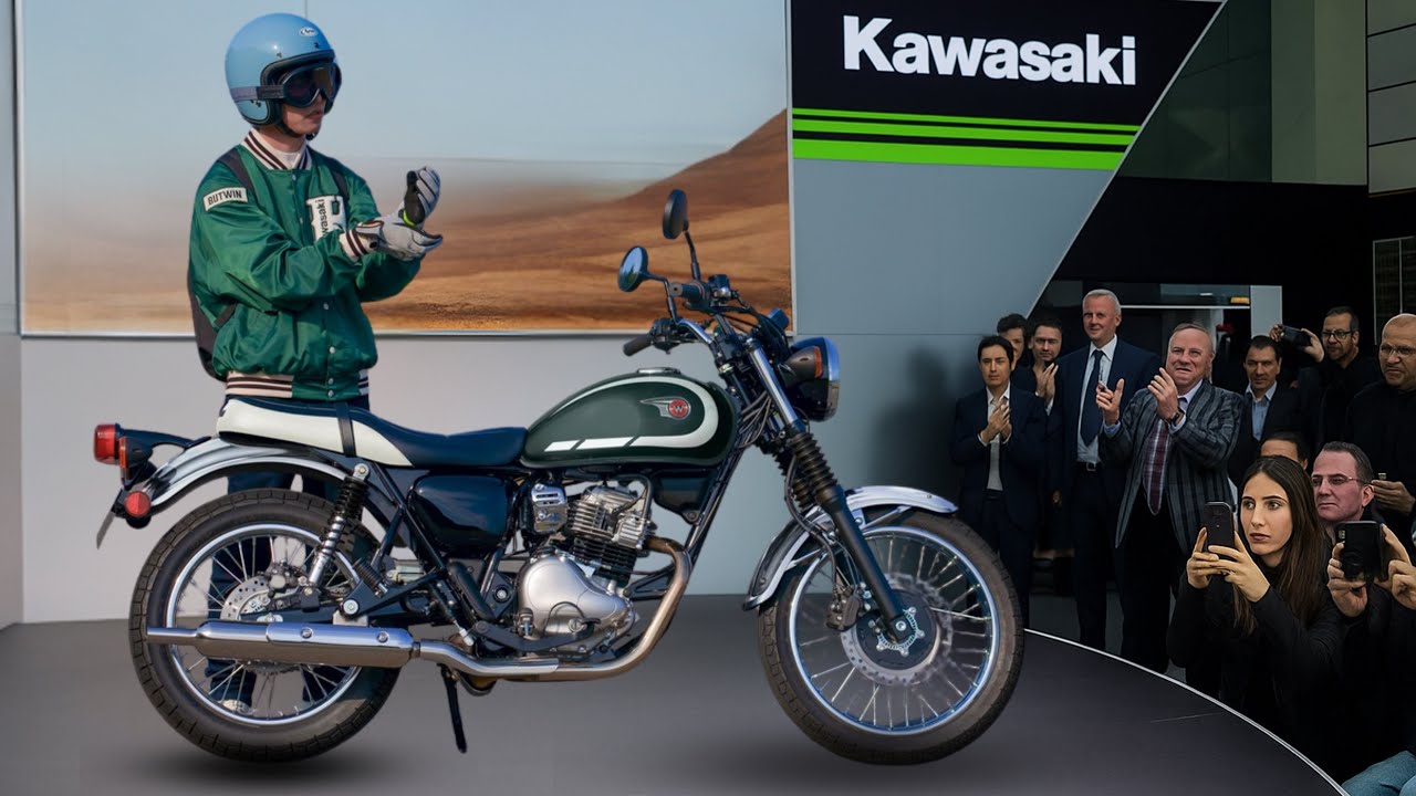 MORE CLASSIC!! 2026 NEW KAWASAKI W230 UPDATED WITH A NEW LOOK!!