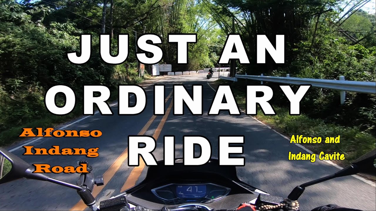 Just an ordinary ride | Alfonso - Indang Rd. | PCX 160 #gopro #silentvlog