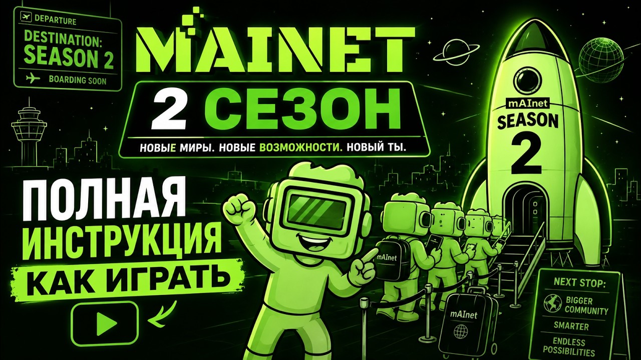 MAINET 2.0 - ИНСТРУКЦИЯ ПО ИГРЕ / ОБЬЯСНЕНИЕ КАК ИГРАТЬ