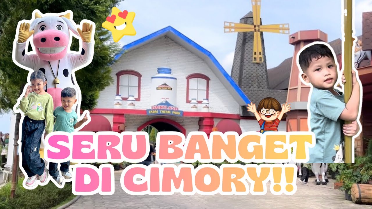SERUNYA MAIN KE CIMORY BARENG KELUARGA! 🐄✨