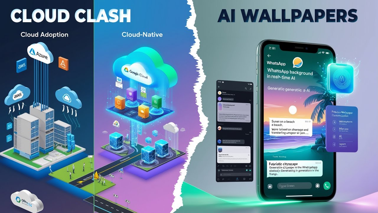Cloud War Explained & WhatsApp Shocking Meta AI Update 🎨📱