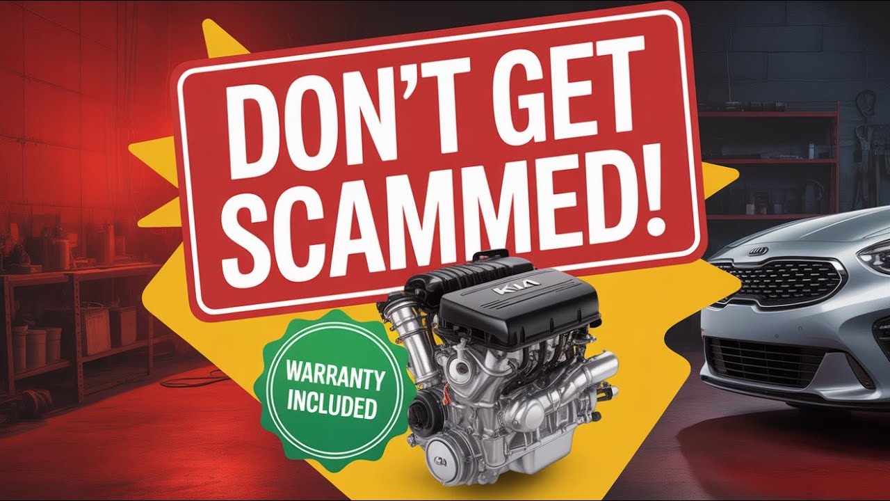 Don&rsquo;t Get Scammed! Used Kia Engines with Warranty in the USA