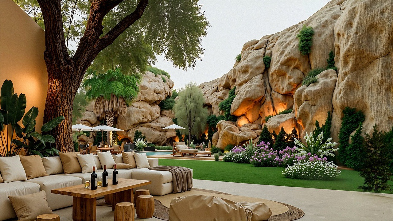 Cozy Jazz in a Resort Garden 🌿 Gentle Jazz & Easy Mood To Start Your Day