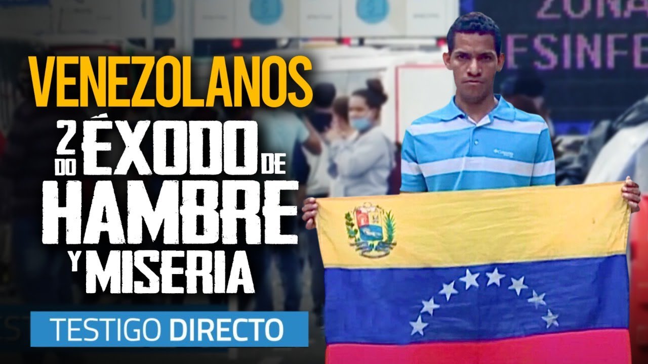 Segundo GRAN ÉXODO de venezolanos - Testigo Directo