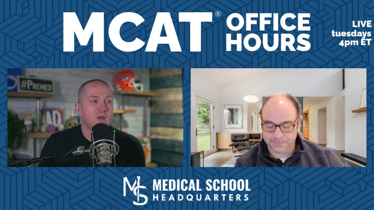 MCAT Office Hours - CARS Edition