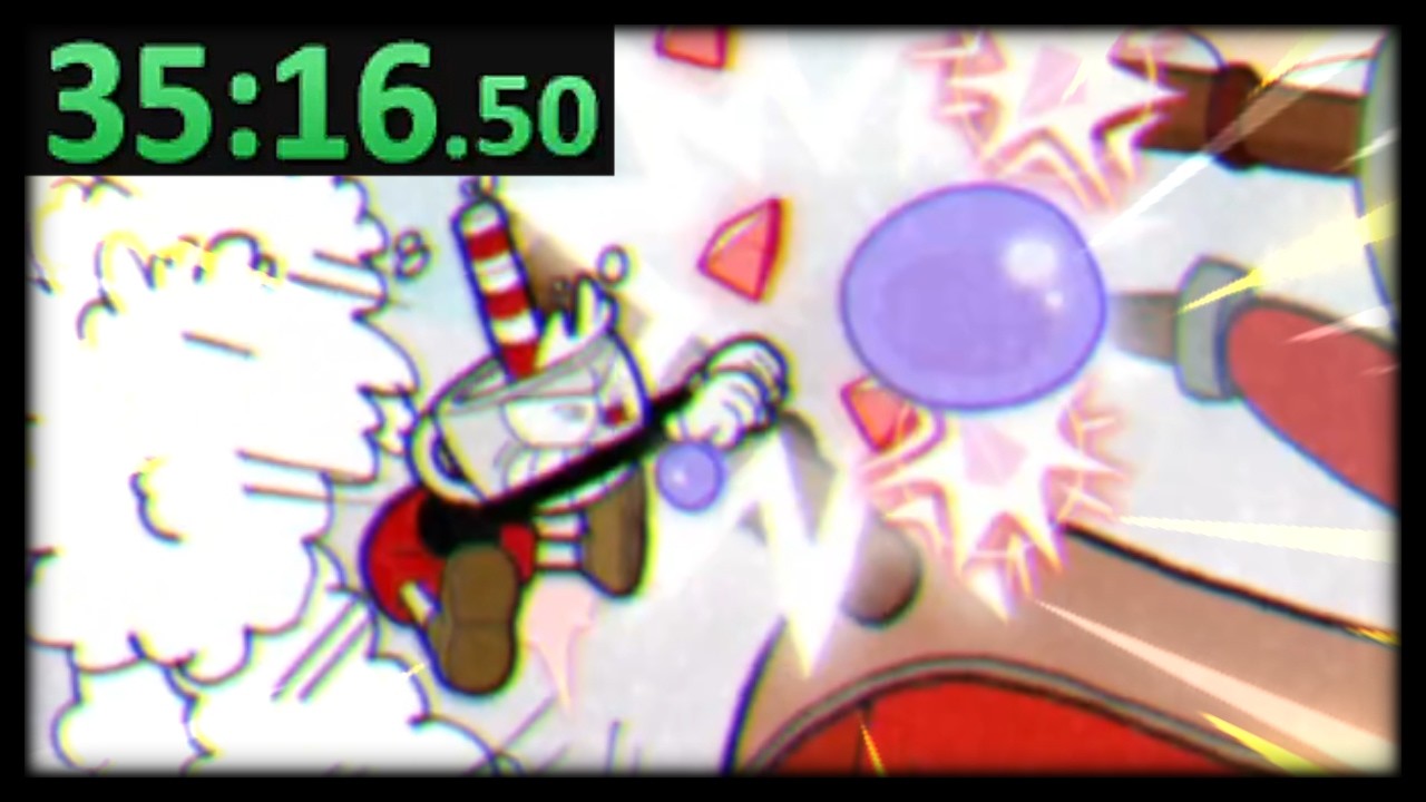 A speedrun de Cuphead que testou minhas habilidades