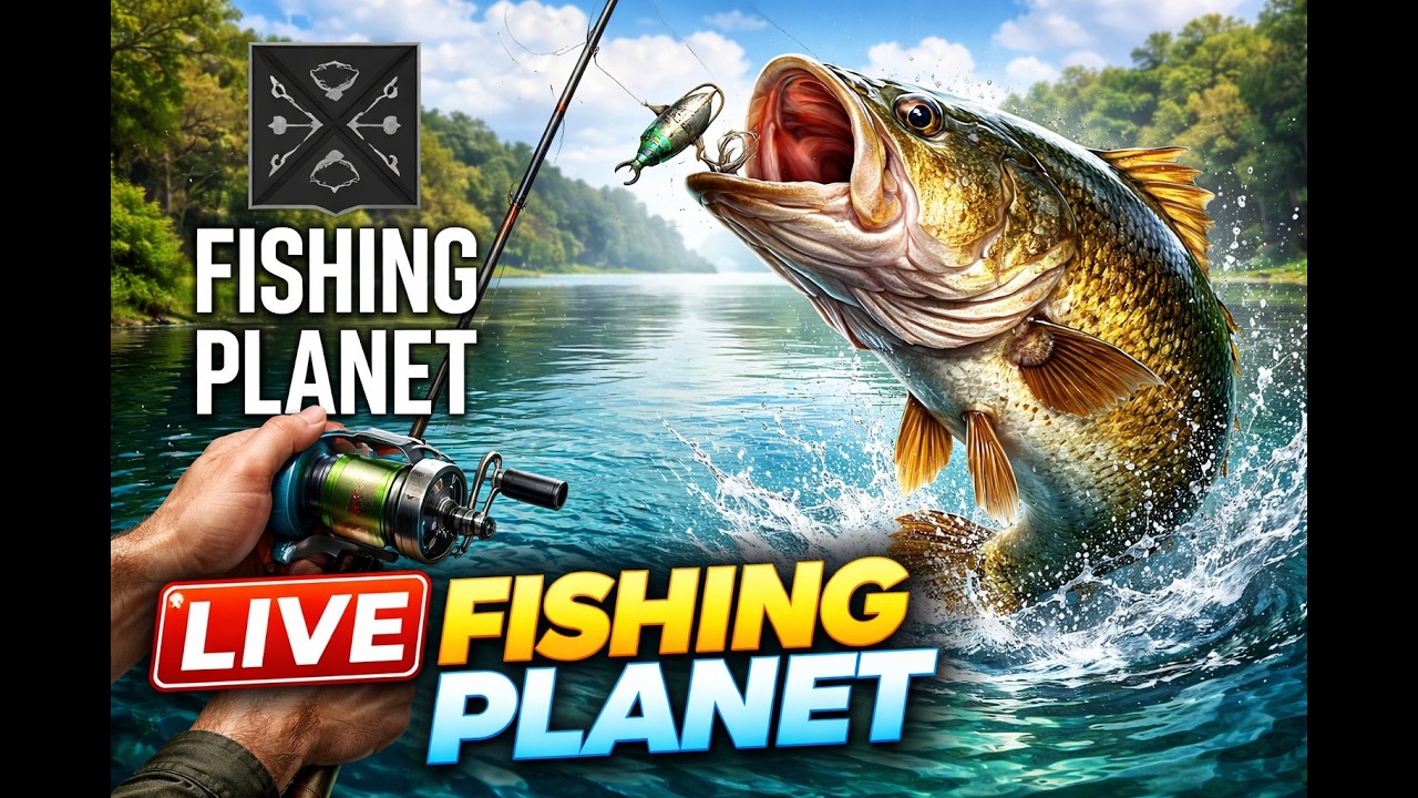 LIVE 🎣 Fishing Planet | Relaxing Fishing Gameplay