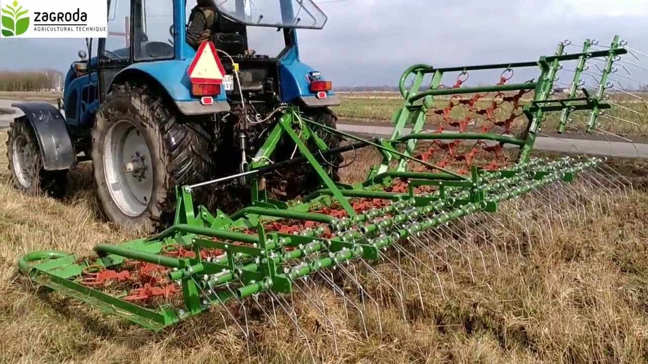 Zagroda 1118 / Wiesenegge mit hydraulisch Klappbar 5 m (VERKAUFT)
