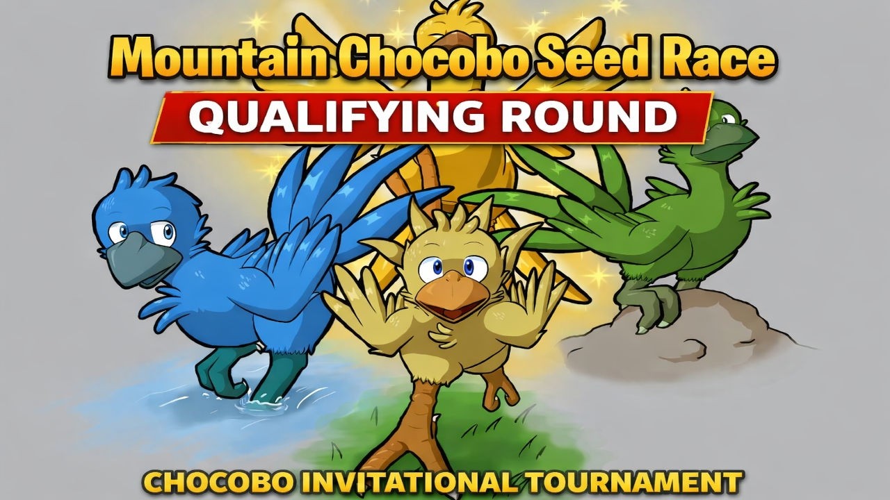 Choco Inv   Round 1 Mountain - SPOILER ALERT THIS IS MY RACE VOD FOR THE MOUNTAIN SEED