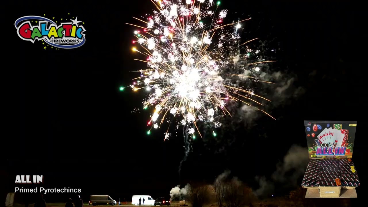 All In Primed &mdash; Primed Fireworks Firework Display
