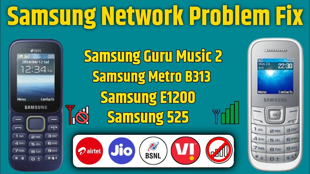 samsung keypad mobile network problem | samsung keypad mobile me network nahi aa raha hai | sim card