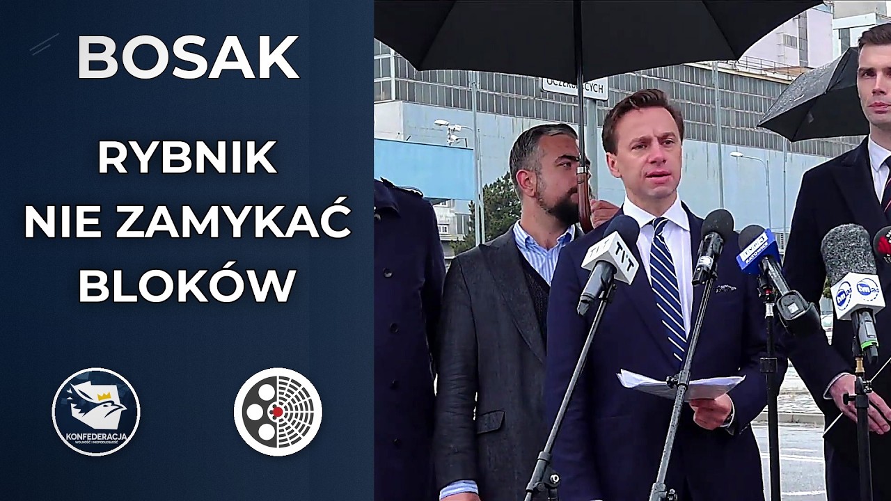 Krzysztof Bosak interweniuje w sprawie Elektrowni Rybnik