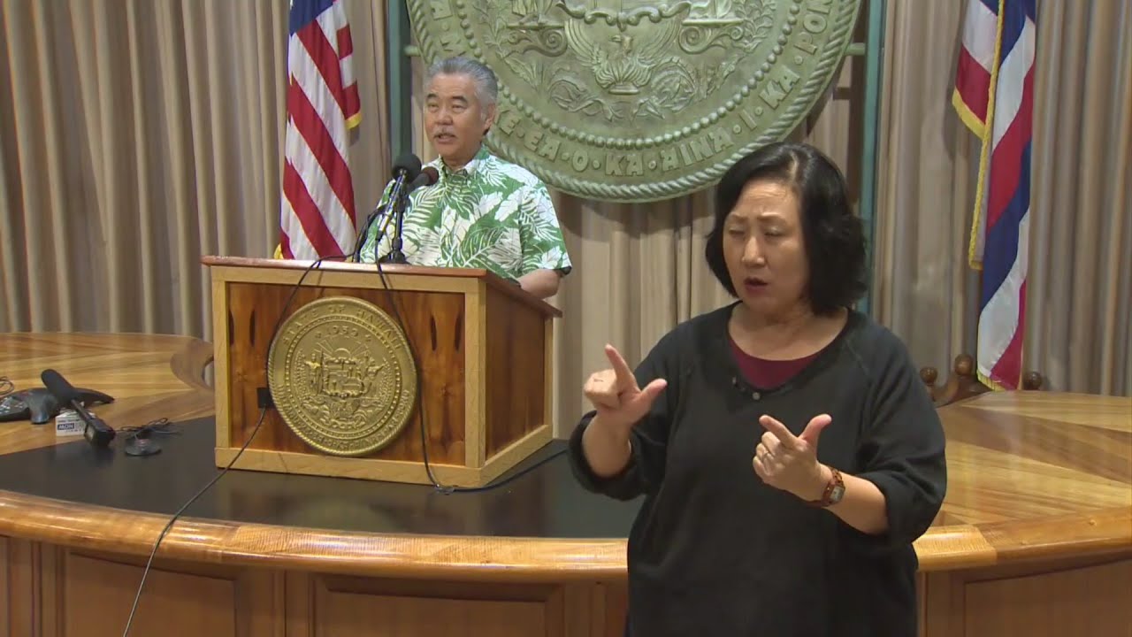 Gov. Ige announces statewide emergency stay-at-home order, to go in effect March 25 through April 30