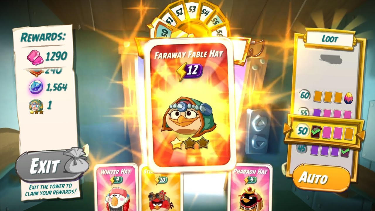 NEW Secret Hats in Angry Birds 2 Tower of Fortune! (Faraway Fable Hat Set 2026)