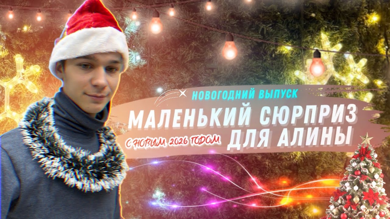 МАЛЕНЬКИЙ СЮРПРИЗ ДЛЯ АЛИНЫ. НОВОГОДНИЙ ВЫПУСК 🎄🎉
