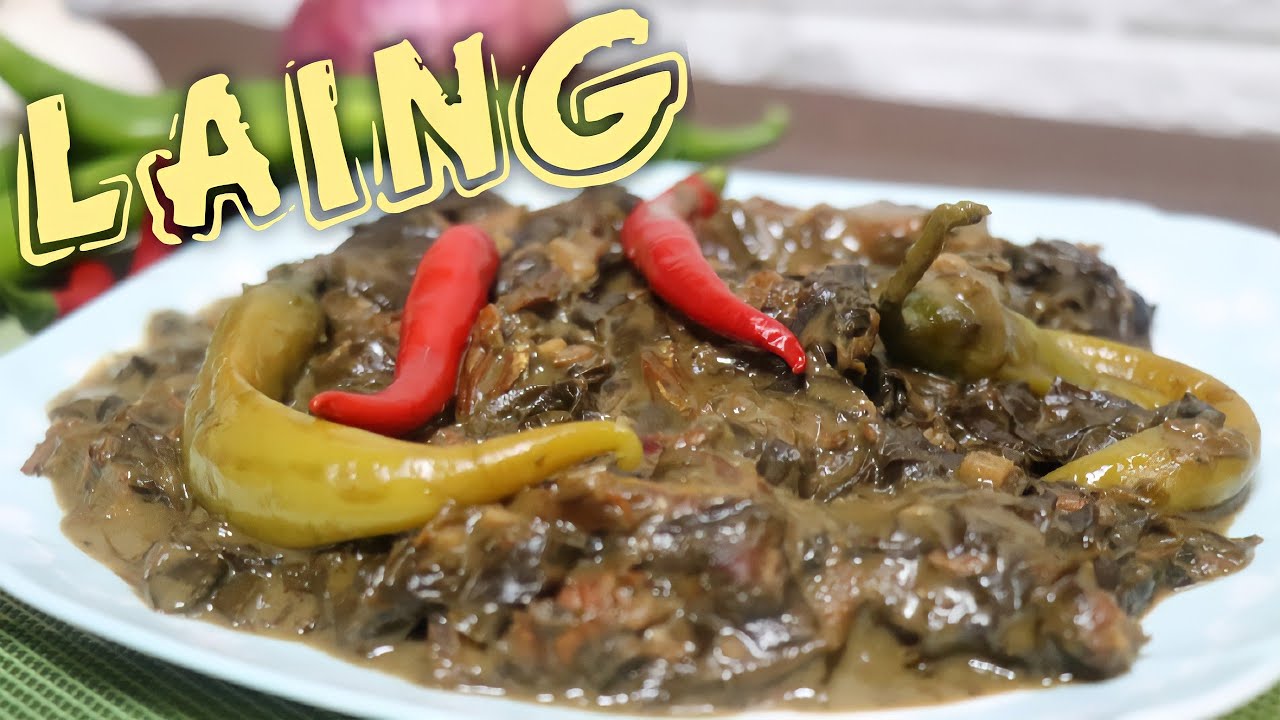 GINATAANG LAING RECIPE | BICOL'S AUTHENTIC LAING | FILIPINO FOOD | ChefNurseD.