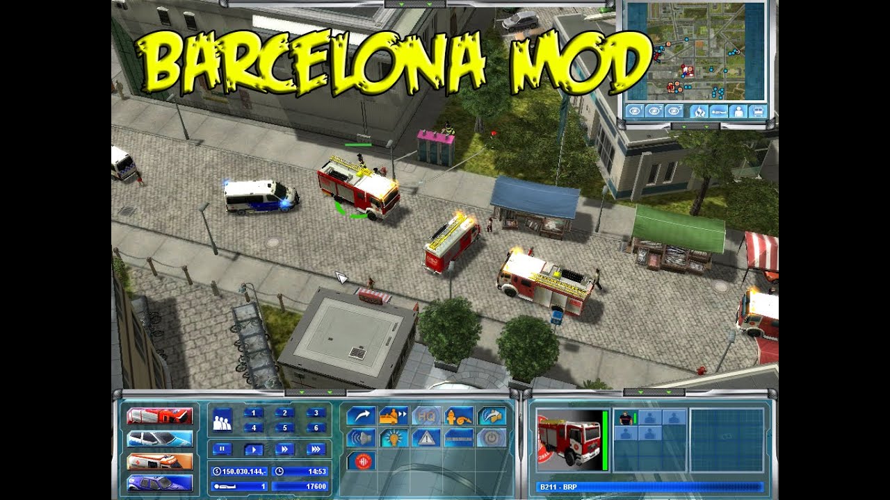 Emergency 4 | Barcelona mod | Hoy la cosa va de incendios
