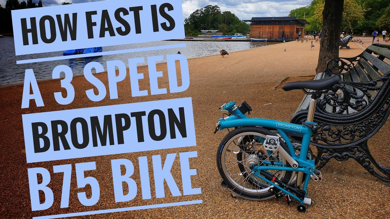 How fast can I go with Brompton B75 3-speed/ Hyde Park, London Loop/ GoPro Hero8 Black/ Virtual Ride