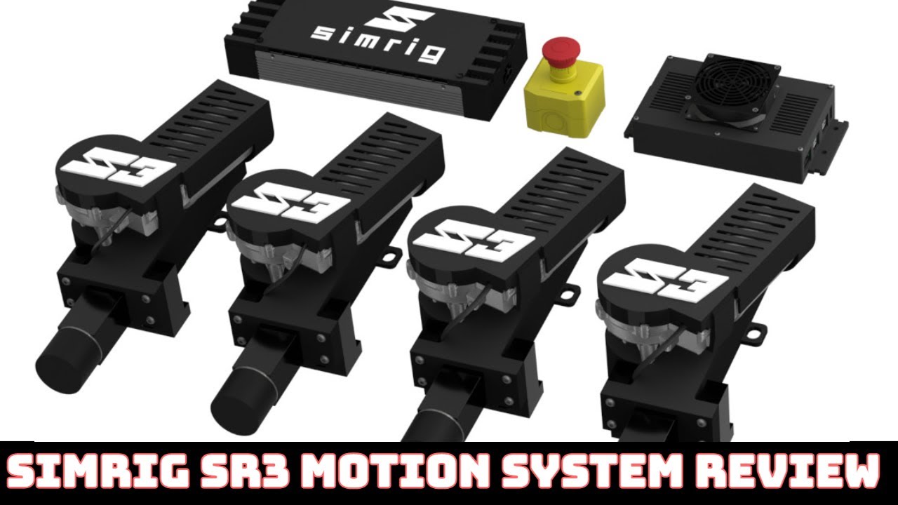 SIMRIG SR3 Motion System mit 250 kg Belastbarkeit A-Z Review - Kaufempfehlung SR1 vs. SR2 vs. SR3