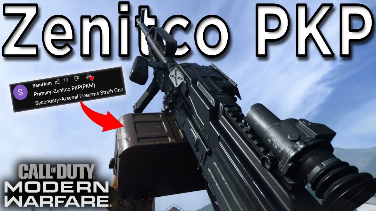 Zenitco PKP Pecheneg (PKM) on Modern Warfare PS5 Gameplay