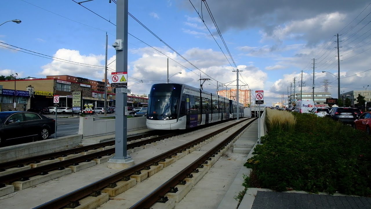 TTC/Metrolinx Bombardier Flexity Freedom LRVs on Line 5