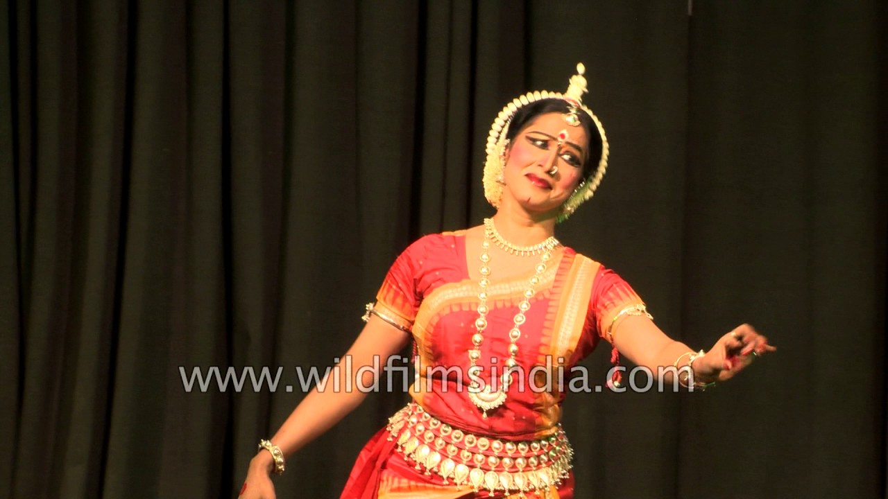Indian Odissi dancer Sujata Mohapatra