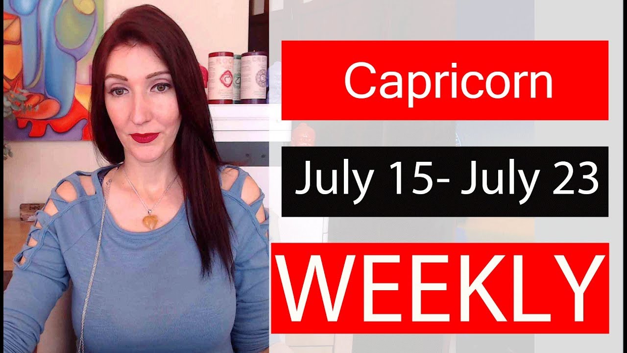 Capricorn WEEKLY LOVE TAROT 