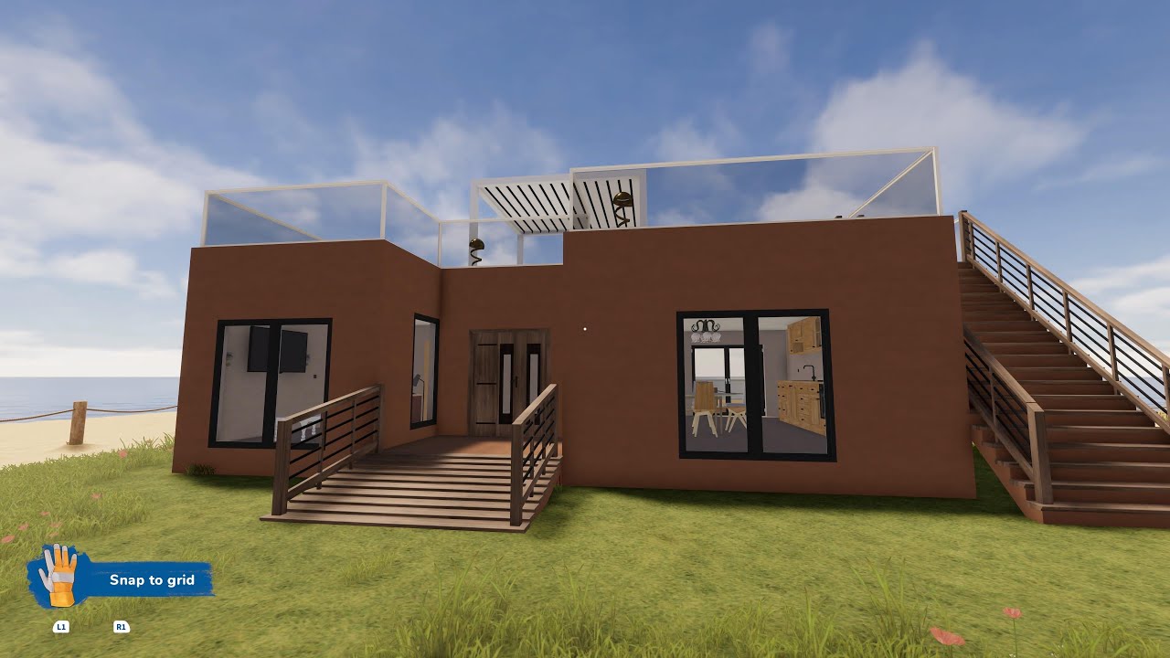 PS5 House Flipper 2 Small House Build On Island (No Judgement Please)