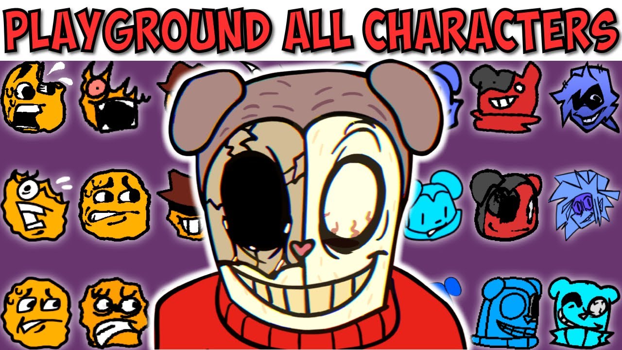 ALL Characters Test | FNF Character Test | Gameplay VS My Playground